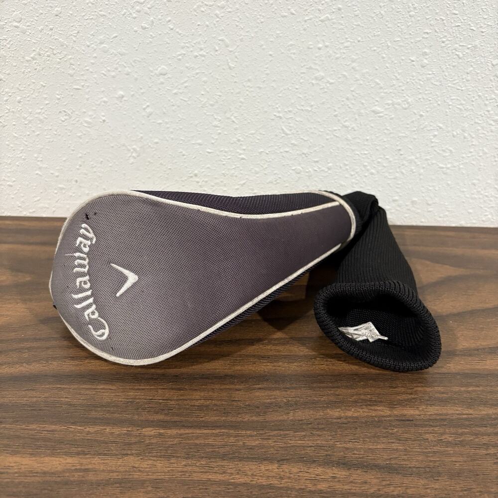 Callaway Golf Club Head Cover 3 Wood‎ Driver Universal Fit Adjustable Black